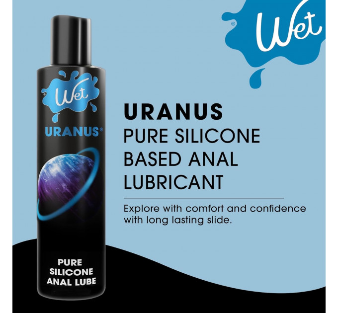 Анальний лубрикант на силіконовій основі Wet Uranus 266 ml