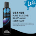 Анальний лубрикант на силіконовій основі Wet Uranus 266 ml