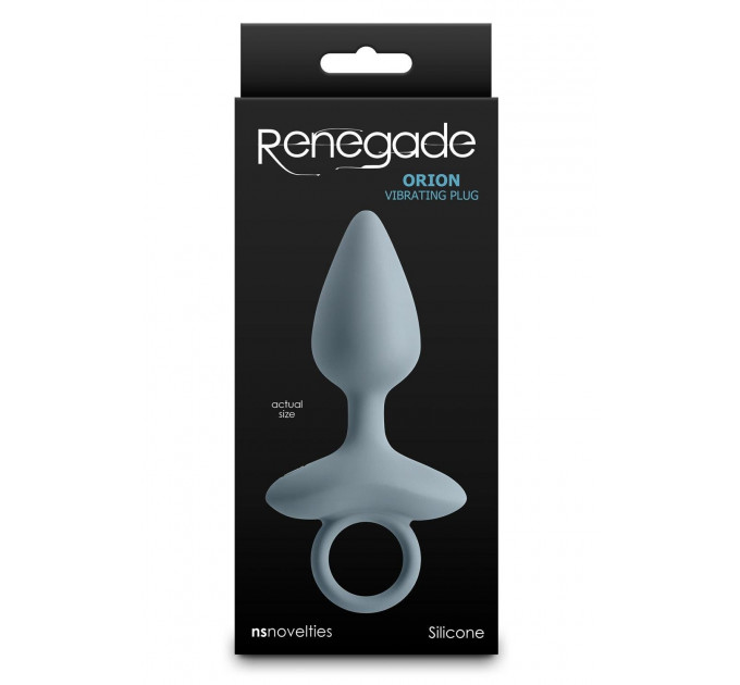 Анальний вібратор NS Novelties Renegade синій, 13 см