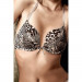 Бюстгалтер на косточках Baci Lingerie Leopard Padded Underwire Bra с леопардовым принтом, 36C