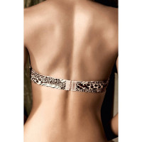 Бюстгальтер на кісточках Baci Lingerie Leopard Padded Underwire Bra з леопардовим принтом, 36C