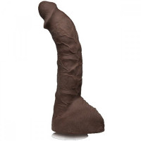 Фаллоимитатор Doc Johnson Prince Yahshua Ultraskyn 10.5" Cock - Chocolate