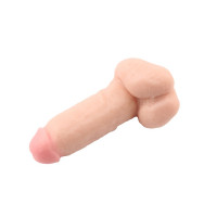 Фалоімітатор реалістичний на присосці Chisa Ballsy Super Cock Troy Bellс, бежевий