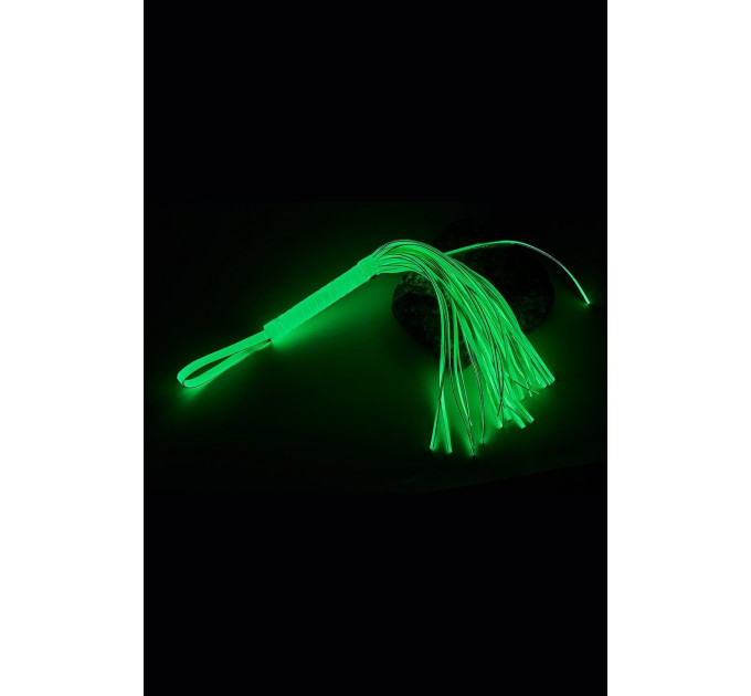 Флоггер люминесцентный Dream Toys Radiant Glow In The Dark искусственная кожа, зеленый