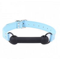 Кляп DS Fetish Mouth silicone gag blue Кляп DS Fetish Mouth silicone gag blue