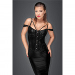 Корсет з гіпюром F159 Noir Handmade M
