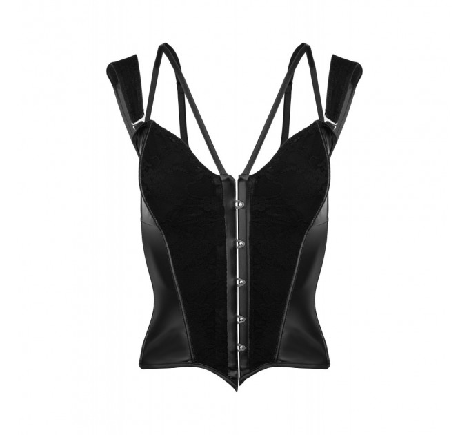 Корсет з гіпюром F159 Noir Handmade M