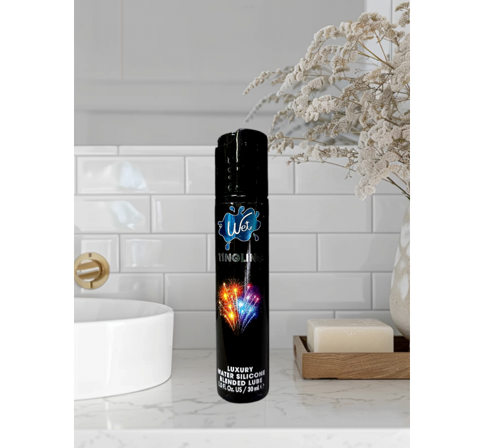 Лубрикант Wet Cool Tingle с охлаждающим эффектом, 30 мл.