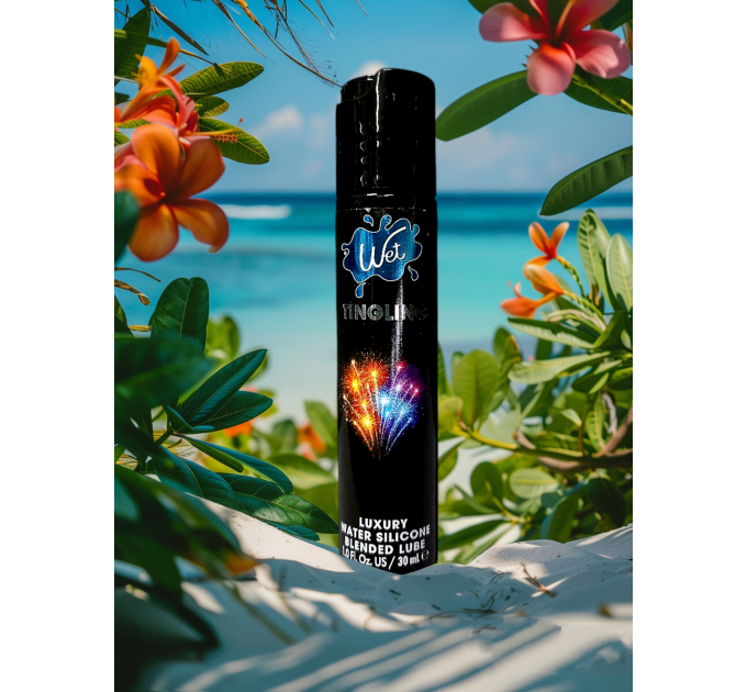 Лубрикант Wet Cool Tingle с охлаждающим эффектом, 30 мл.