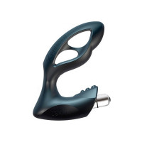 Масажер простати розмір М, XPANDER X4+ rechargeable PowerRocket, чорний, 10.5 см