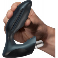 Масажер простати розмір М, XPANDER X4+ rechargeable PowerRocket, чорний, 10.5 см