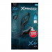 Массажер простаты размер М, XPANDER X4+ rechargeable PowerRocket, черный, 10.5 см