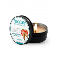 Массажная свечка Amoreane Клубника с шампанским, 30 мл