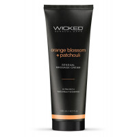 Массажный крем Wicked Orange Blossom Patchouli с ароматом апельсинового цветка и пачули, 120 мл