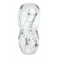 Мастурбатор прозрачный ZOLO GRIPZ WAVY