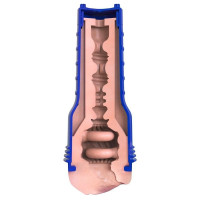 Мастурбатор в колбе Fleshlight - Boost Bang Light Medium Flesh