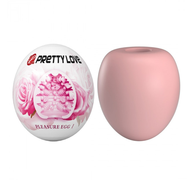 Мастурбатор яйце PRETTY LOVE Pleasure Egg, рожеве