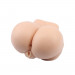 Мастурбатор полуторс с вибрацией киберкожа Chisa Man Q Tori's Plump Ass With Vag, телесный