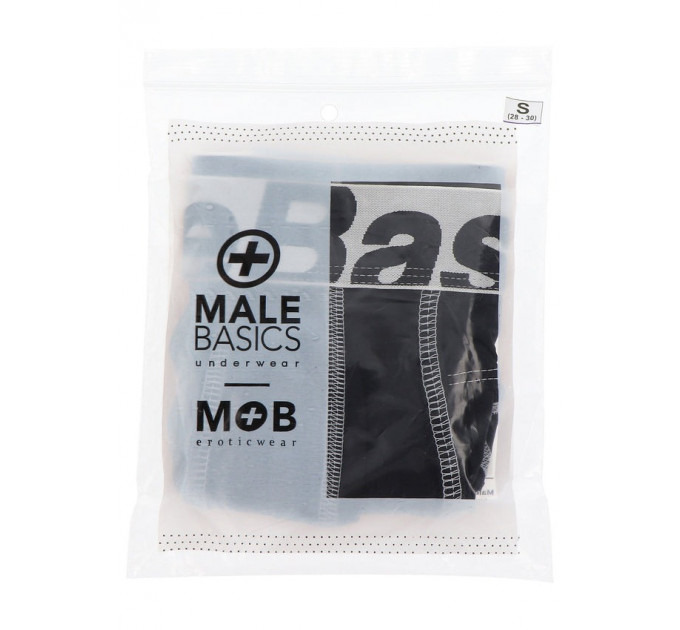 Мужские трусы MaleBasics Microfiber Brief из микрофибры, серые, S