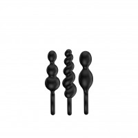 Набір анальних ланцюжків Satisfyer Booty Call set of 3 чорний