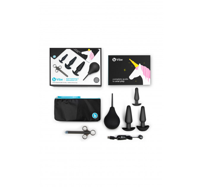 Набор анальных игрушек anal training kit & education B-Vibe, 7 предметов