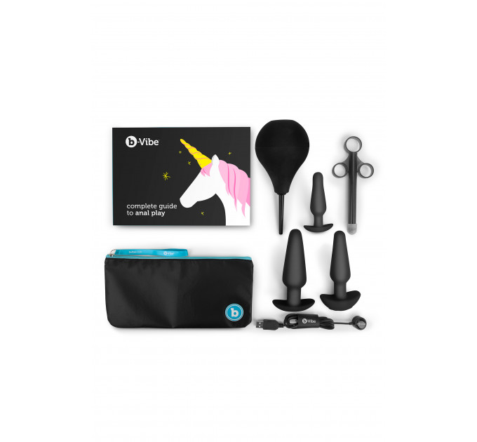 Набор анальных игрушек anal training kit & education B-Vibe, 7 предметов