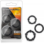 Набір ерекційних кілець STAY hard BLACK