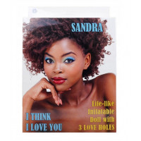 Надувна гумова секс лялька, мулатка SANDRA