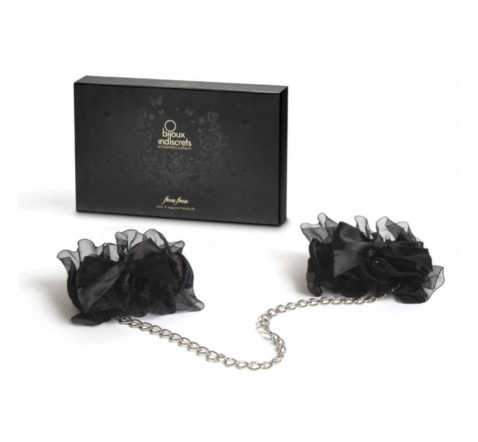 Наручники Bijoux Indiscrets - Frou Frou Organza handcuffs, подарункова упковка