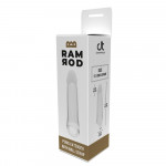 Насадка на пеніс Dreamtoys Ramrod з кільцем для мошонки, прозора