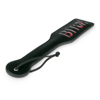 Паддл с надписью Bitch от Easy Toys, черный с красным, 33 см