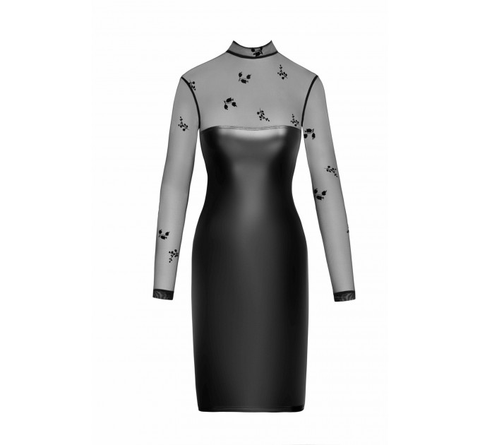 Платье с прозрачными плечами Noir Handmade Sublime F310 черное, L