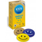 Презервативы классические Exs Smiley FACE со Смайликом на упаковке (цена за упаковку, 12 шт.)