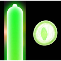 Презервативы латексные флуоринсцентные ONE Glowing Pleasures (цена за упаковку, 3 шт.)
