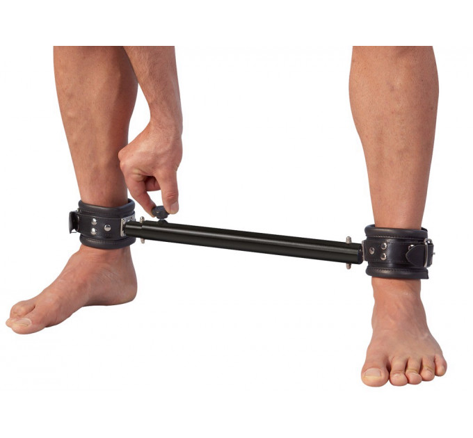 Распорка для ног ZADO Leather Spreader Bar, кожа и металл