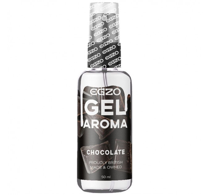 Съедобный гель-лубрикант EGZO AROMA GEL - Шоколад, 50 мл