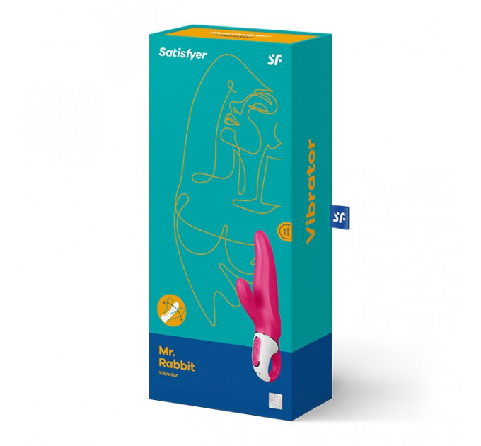 Вибратор-кролик Satisfyer Vibes Mr. Rabbit, розовый