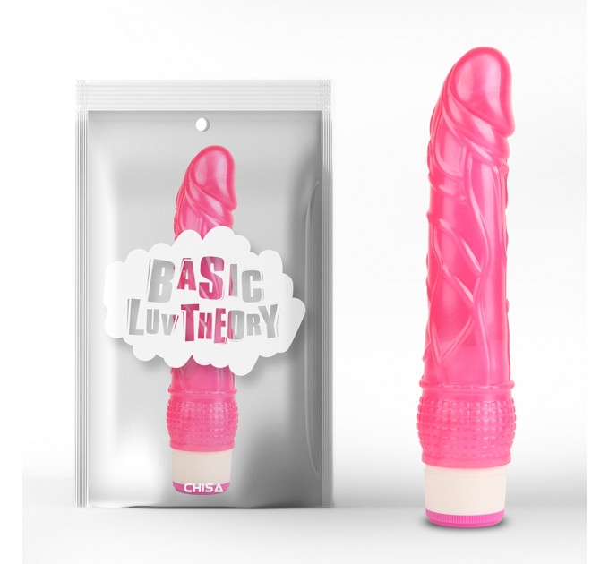 Вибратор реалистичный Chisa Basic Luv Theory Wild Penetrator на батарейках, 20.5 cм