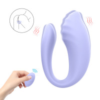 Вібратор для пар Every Night Toys Cosima з дистанційним керуванням, лавандовий, 10 режимів