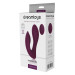 Вибратор двойной стимуляцией с пультом управления Dream Toys Essentials Ultra Dual Vibe, фиолетовый