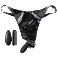 Вибратор в трусики Pipedream Fetish Fantasy с дистанционным управлением, черный