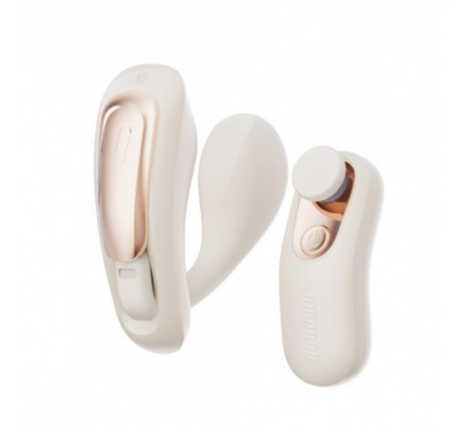 Вибратор в трусики с пультом управления Qingnan No.6 Wireless Control Beige белый