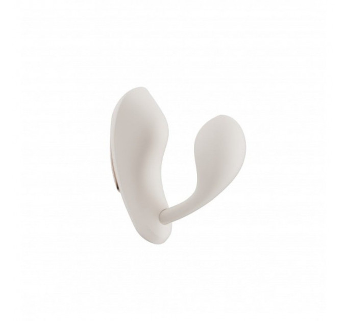 Вибратор в трусики с пультом управления Qingnan No.6 Wireless Control Beige белый