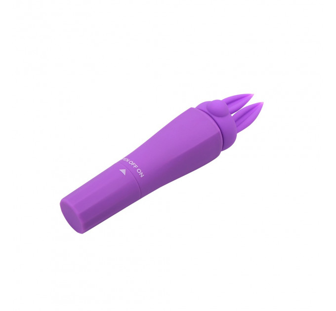 Вибро-стимулятор для клитора + 4 насадки Chisa Sweet Breeze, фиолетовый