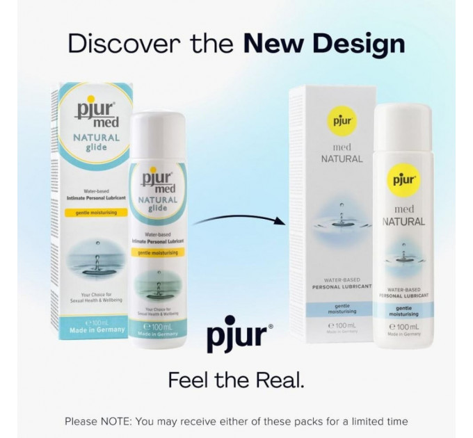 Гель Pjur Med Natural Glide зволожуючий, 100 мл