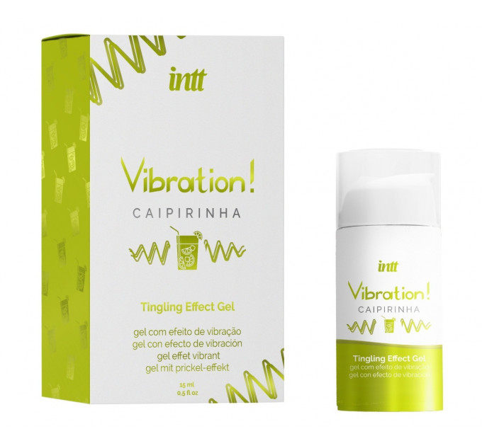 Рідкий вібратор Intt Vibration! Tingling Caipirinha, 15 мл