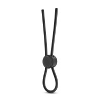 Регулируемое эрекционное кольцо STAY HARD SILICONE LOOP BLACK