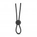 Регулируемое эрекционное кольцо STAY HARD SILICONE LOOP BLACK
