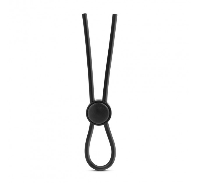 Регулируемое эрекционное кольцо STAY HARD SILICONE LOOP BLACK