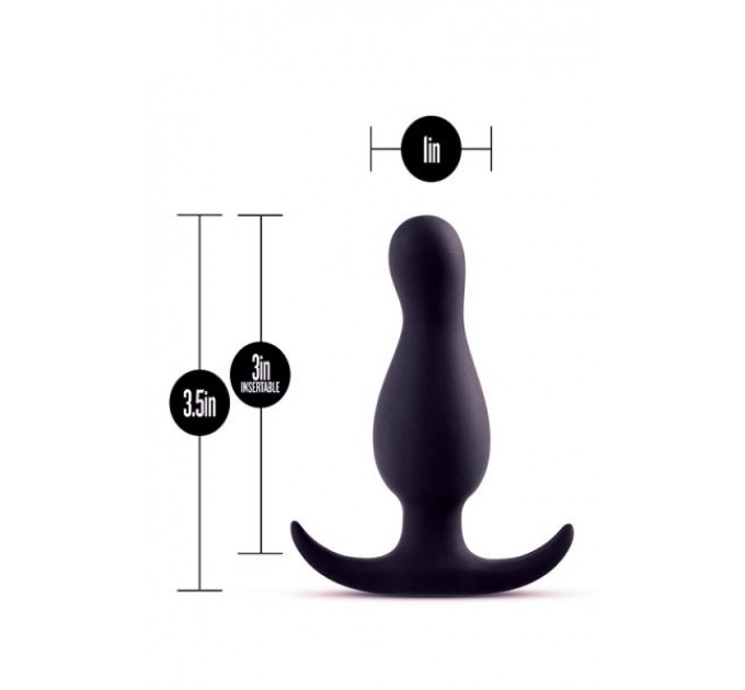 Анальный плаг ANAL ADVENTURES PLATINUM CURVE PLUG